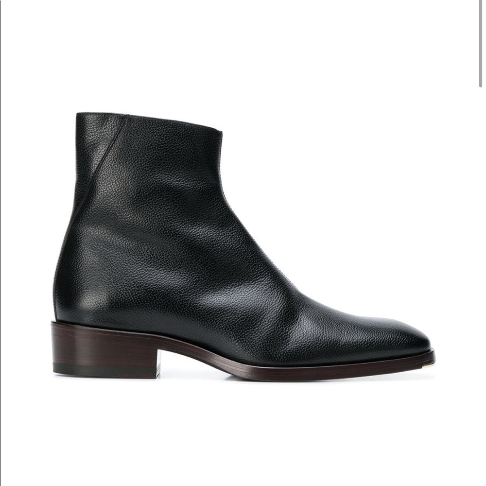 Jimmy Choo Navy Lucas Boots